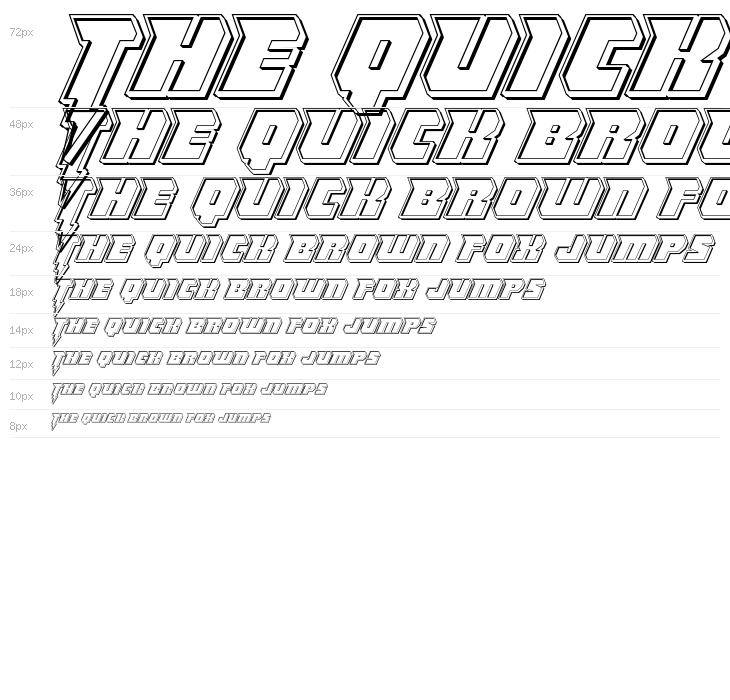 Thunder Titan Engraved Waterfall