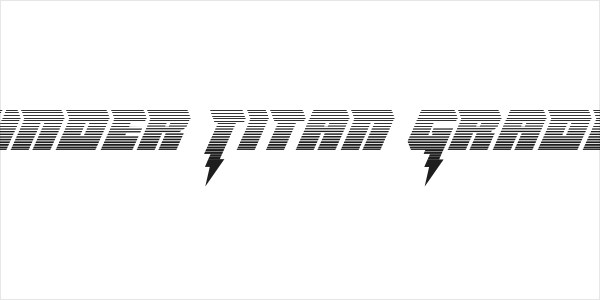 Thunder Titan Gradient Logo