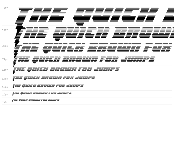 Thunder Titan Gradient Waterfall