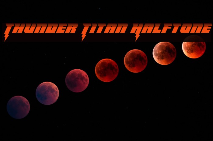 Thunder Titan Halftone Example 3
