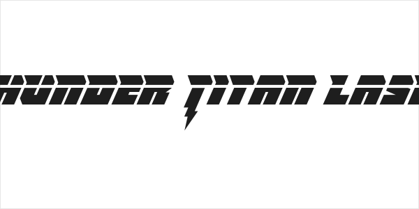 Thunder Titan Laser Logo