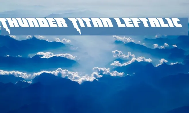 Thunder Titan Leftalic Example 3
