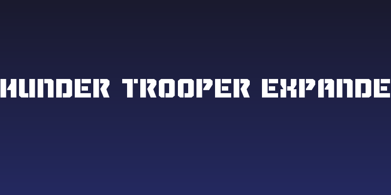 Thunder Trooper Expanded Social Header