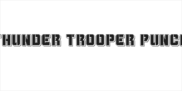 Thunder Trooper Punch Logo