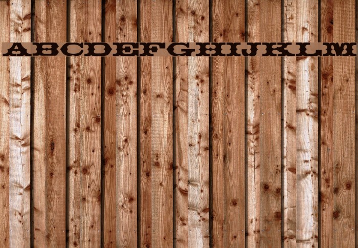 ThunderBay Font examples