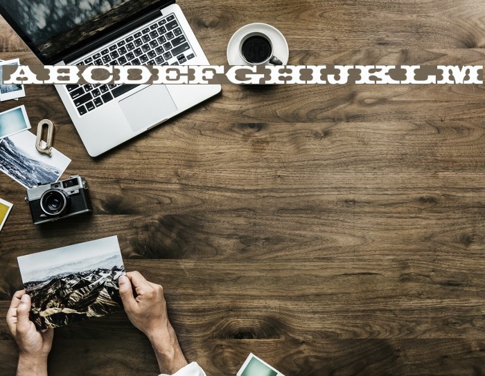 ThunderBay Font examples