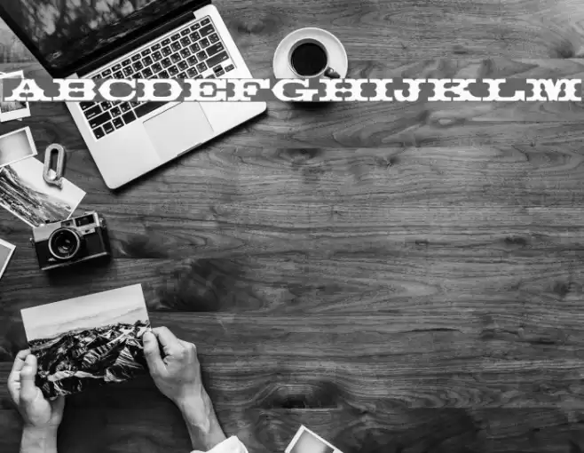 ThunderBay Font examples