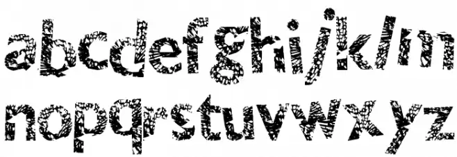 ThunderCrack Caratteri MINUSCOLO