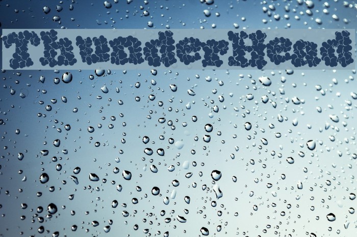 ThunderHead Font examples