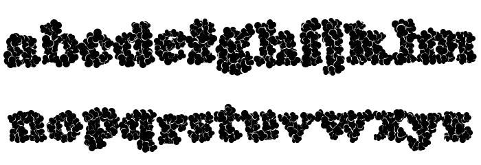 ThunderHead Font LOWERCASE