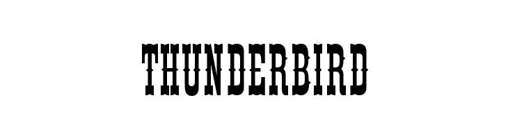 Thunderbird Font