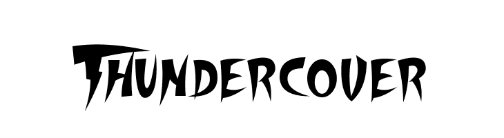 Thundercover Font