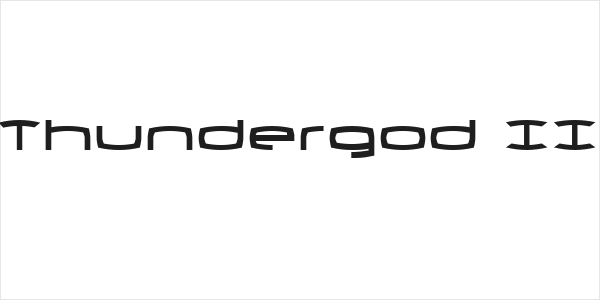 Thundergod II Logo