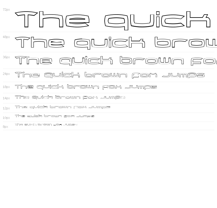 Thundergod Outline Waterfall