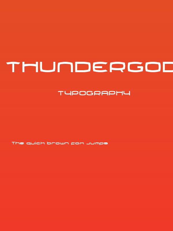 Thundergod Poster