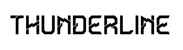 Thunderline  font caratteri gratis