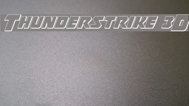 Thunderstrike 3D Example 1