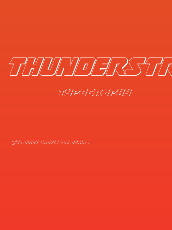 Thunderstrike 3D Poster