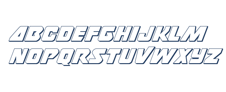 Thunderstrike 3D Lowercase