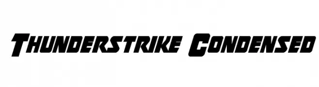 Thunderstrike Condensed 