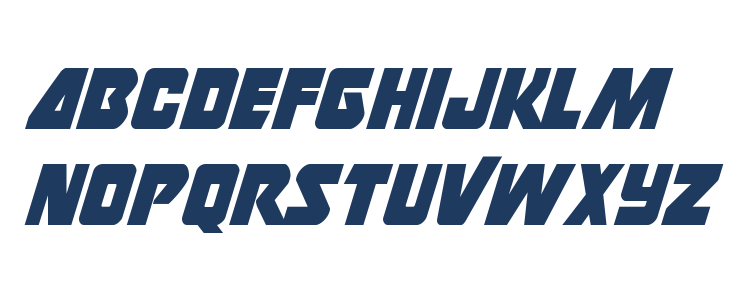 Thunderstrike Condensed Lowercase
