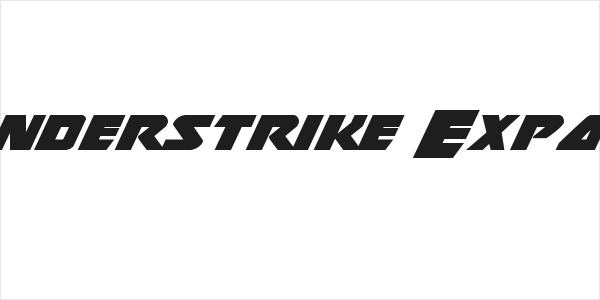 Thunderstrike Expanded Logo