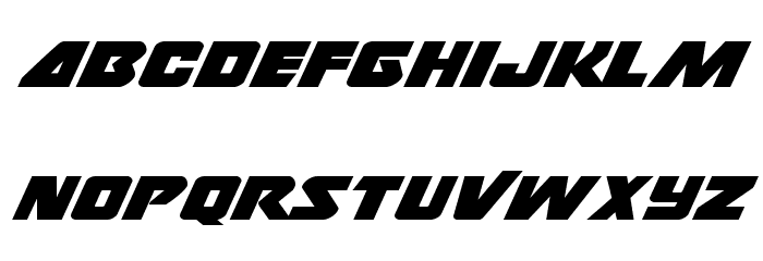 Thunderstrike Expanded フォント 小文字