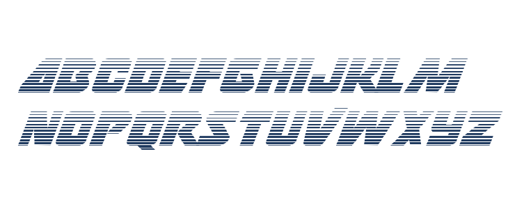 Thunderstrike Gradient Lowercase