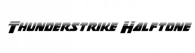Thunderstrike Halftone 