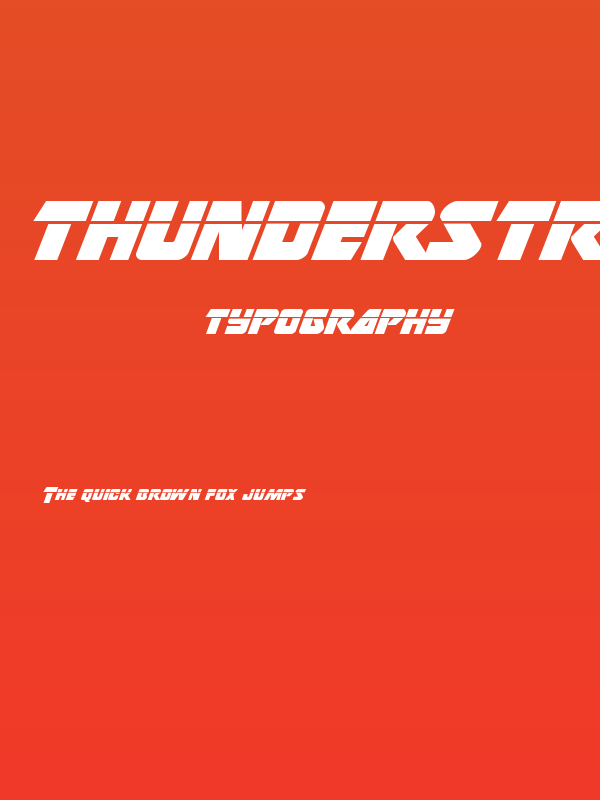 Thunderstrike Laser Poster