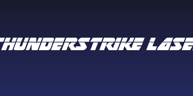 Thunderstrike Laser Social Header