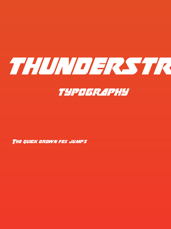 Thunderstrike Poster