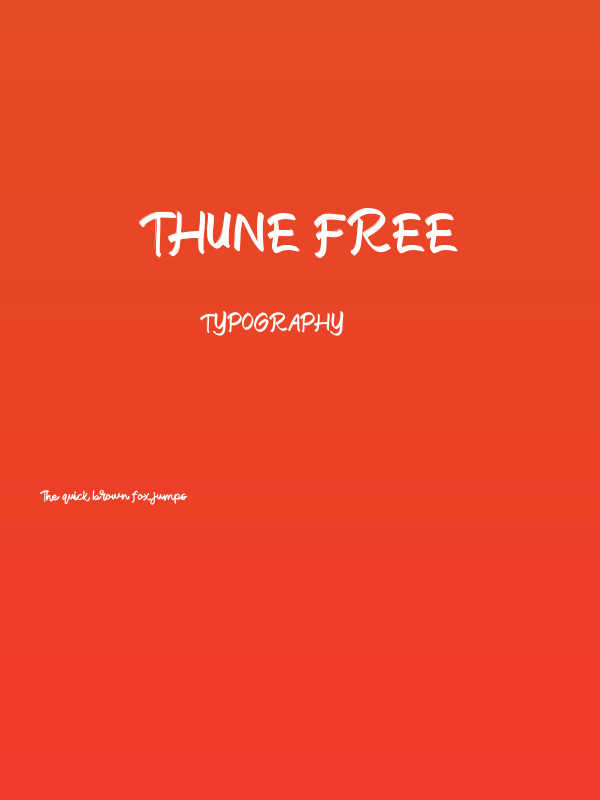 Thune FREE Poster