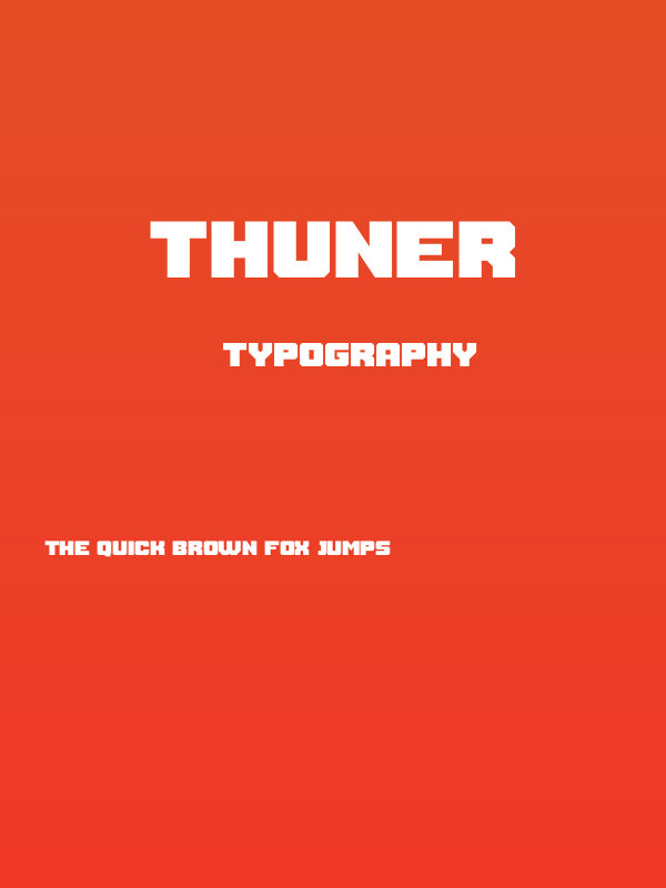 Thuner Poster