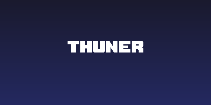 Thuner Social Header