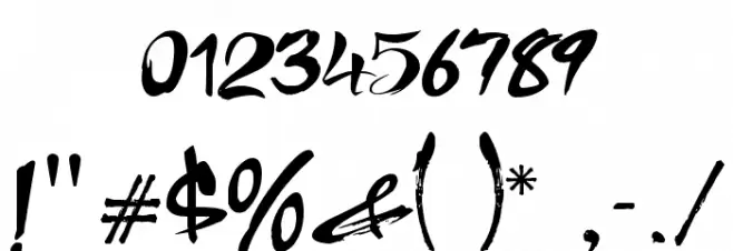 ThuphapCongthuy Font OTHER CHARS