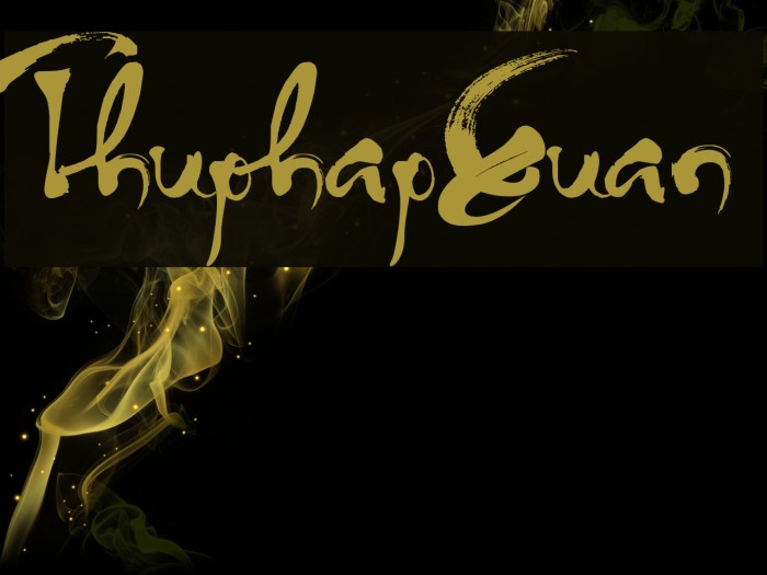 ThuphapXuan Font examples