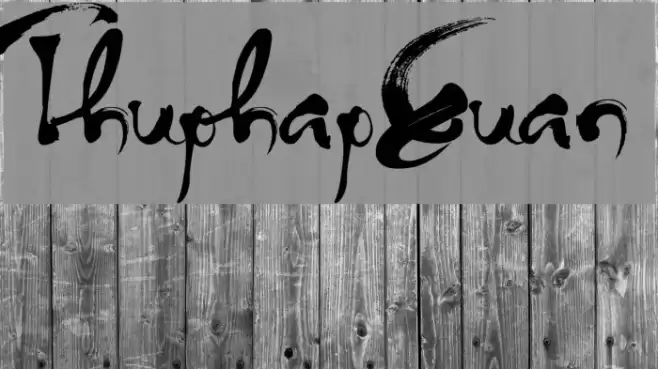 ThuphapXuan Font examples