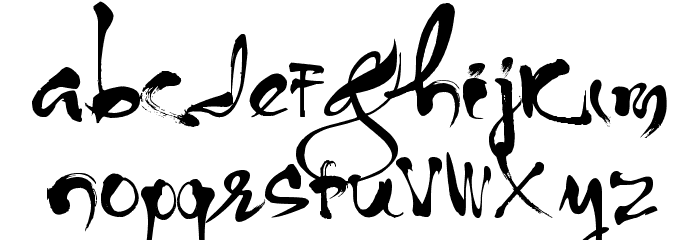 ThuphapXuan Font LOWERCASE