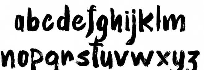 Thurdy Sicks_PersonalUseOnly Font Litere mici