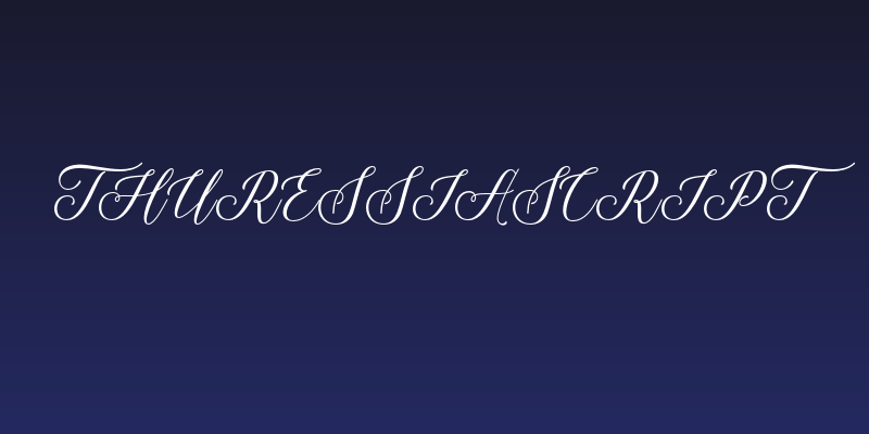 ThuressiaScript Social Header