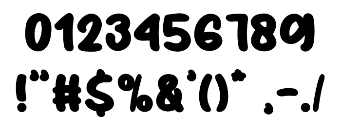 Thursday Routine Font OTHER CHARS