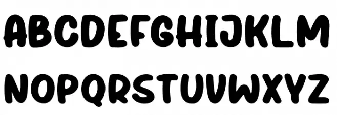 Thursday Routine Schriftart Groß