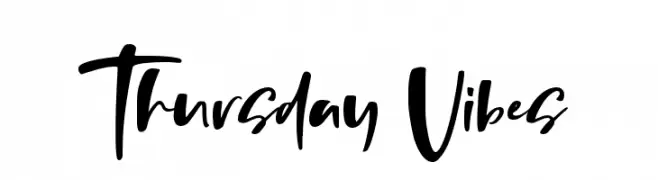 Thursday Vibes  Frei Schriftart Herunterladen
