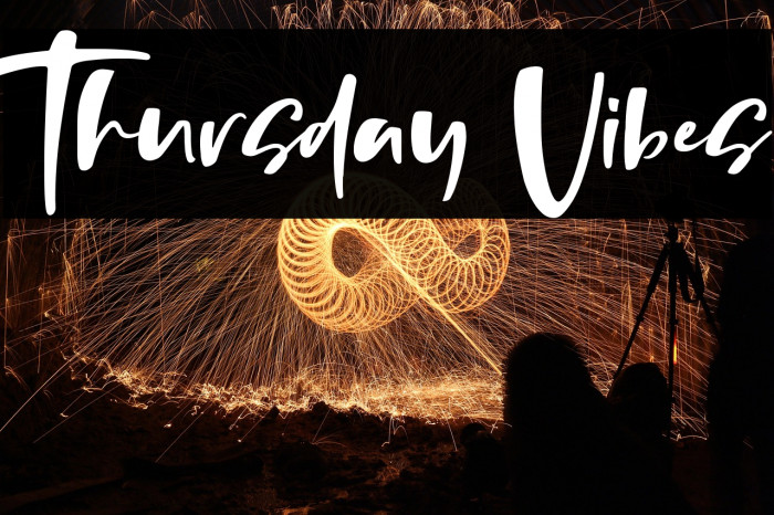 Thursday Vibes Example 2