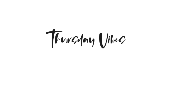 Thursday Vibes Logo