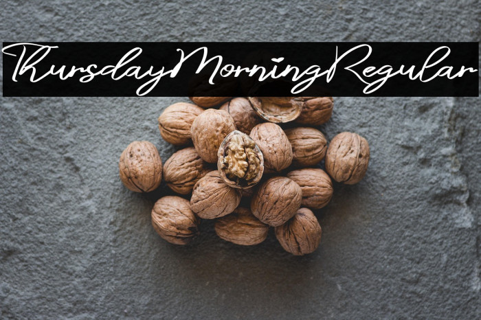 ThursdayMorningRegular Example 2