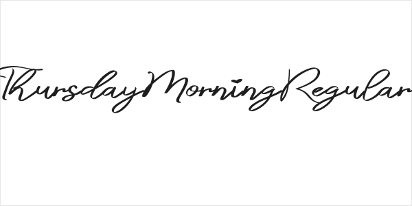 ThursdayMorningRegular Logo