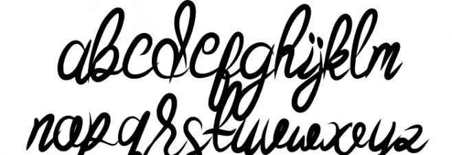 Thursday_Rise Font LOWERCASE