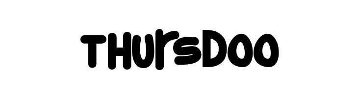 Thursdoo  Frei Schriftart Herunterladen